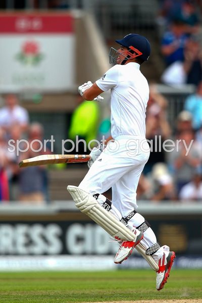 Alastair Cook England century v Pakistan 2016