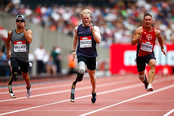 Jonnie Peacock Great Britain London Anniversary Games 2016