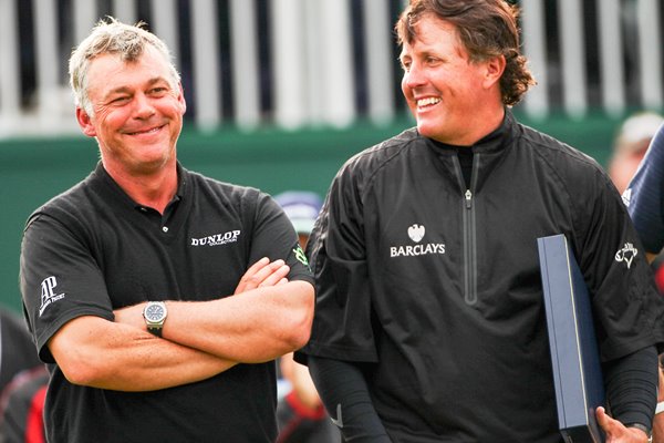 Darren Clarke Phil Mickelson Open 2011