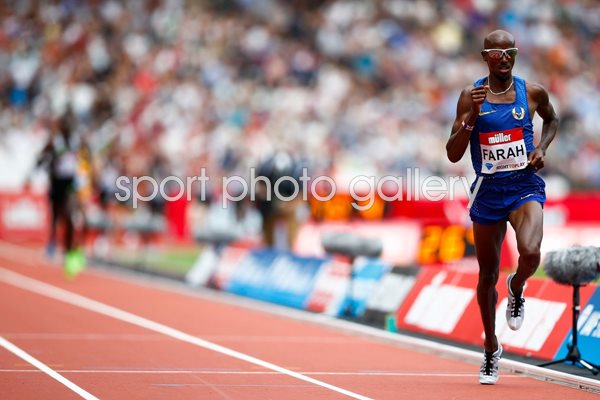 Mo Farah London Anniversary Games 2016