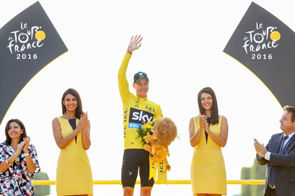  Chris Froome Team Sky Tour de France Champion 2016