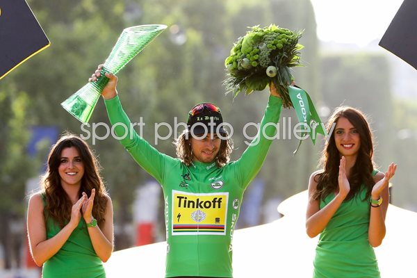 Peter Sagan Tinkoff Green Jersey Winner Paris 2016