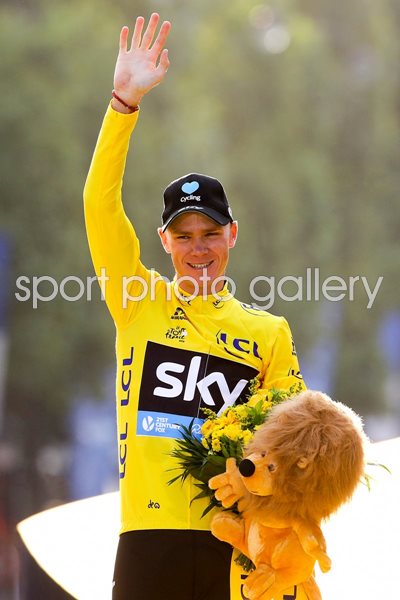2016 Chris Froome wins 3rd Tour de France Paris