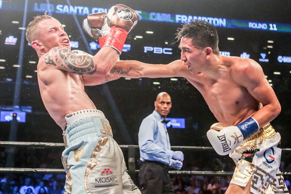 Leo Santa Cruz v Carl Frampton New York 2016