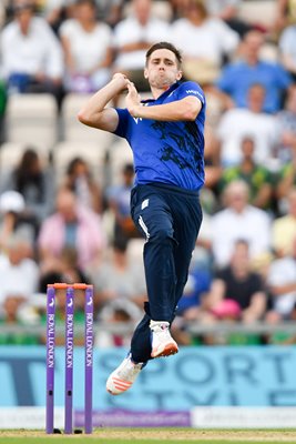 Chris Woakes England v Pakistan ODI Ageas Bowl 2016