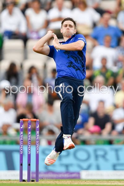 Chris Woakes England v Pakistan ODI Ageas Bowl 2016
