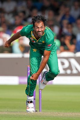 Wahab Riaz Pakistan v England ODI Lord's 2016