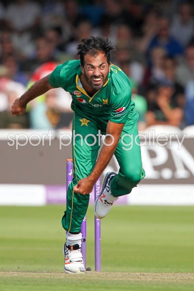 Wahab Riaz Pakistan v England ODI Lord's 2016