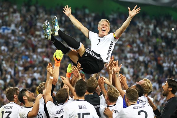 Bastian Schweinsteiger Germany v Finland 2016