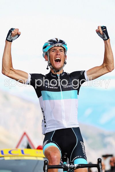 Andy Schleck wins Galibier stage Tour 2011