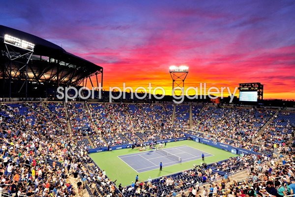 Louis Armstrong Stadium Sunset 2016 US Open