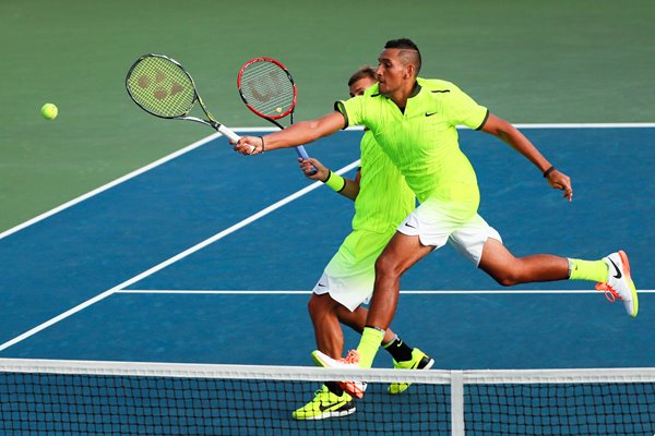 Dan Evans & Nick Kyrgios Doubles US Open 2016