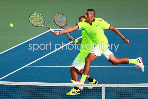 Dan Evans & Nick Kyrgios Doubles US Open 2016