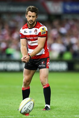 Greig Laidlaw Gloucester v Leicester Kingsholm 2016