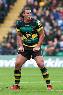 Louis Picamoles Northampton v Bath Franklin's Gardens 2016