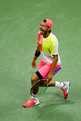 Lucas Pouille beats Rafael Nadal US Open 2016