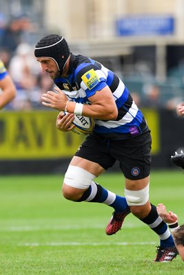 Luke Charteris Bath v Newcastle Premiership 2016