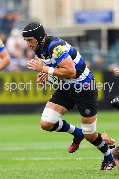Luke Charteris Bath v Newcastle Premiership 2016