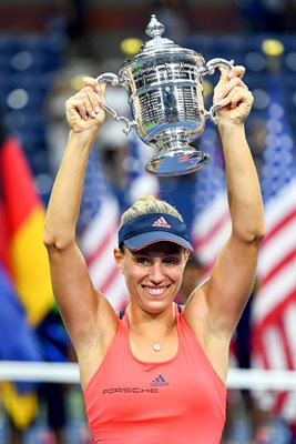 Angelique Kerber 2016 US Open Trophy