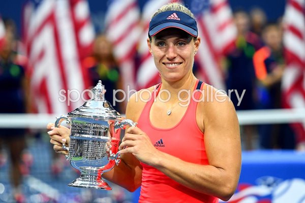 Angelique Kerber 2016 US Open Trophy