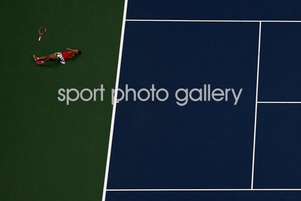 Angelique Kerber 2016 US Open win celebration