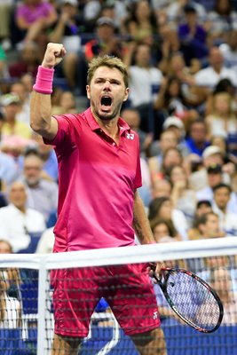 Stan Wawrinka 2016 US Open reaction