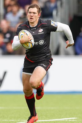 Alex Goode Saracens v Northampton Allianz Park 2016