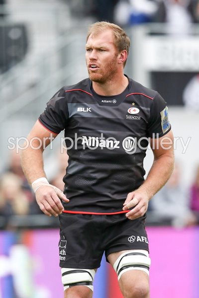 Schalk Burger Saracens v Northampton Allianz Park 2016