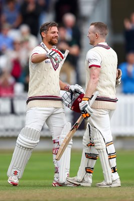 James Hildreth & Chris Rogers Somerset v Nottinghamshire 2016