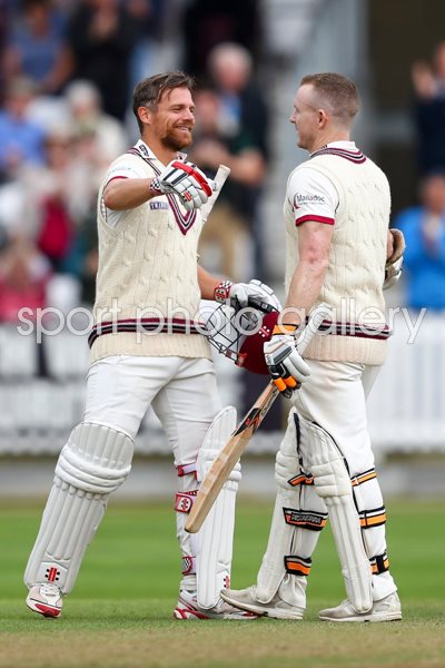 James Hildreth & Chris Rogers Somerset v Nottinghamshire 2016