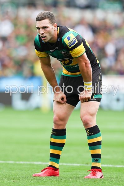 George North Northampton Saints v Wasps 2016