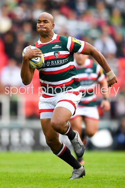 JP Pietersen Leicester v Bath Premiership 2016