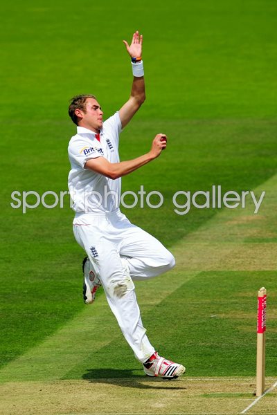 Stuart Broad England Lord's 2011