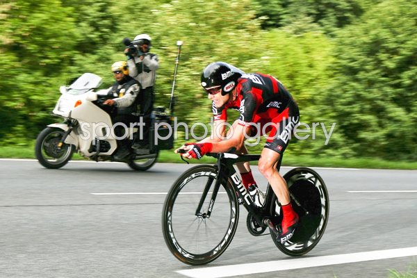Cadel Evans time trial Tour 2011