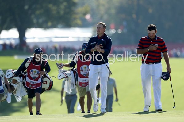 Jordan Spieth & Patrick Reed USA 2016 Ryder Cup