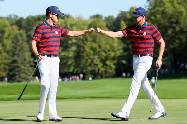 Zach Johnson & Jimmy Walker USA 2016 Ryder Cup 