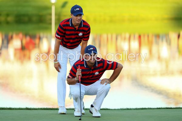 Jordan Spieth & Patrick Reed USA 2016 Ryder Cup