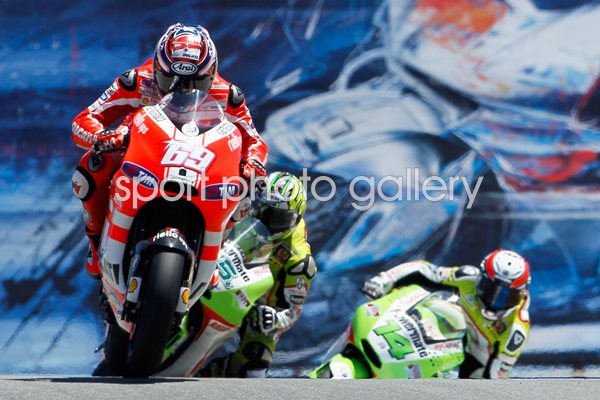 Nicky Hayden Laguna Seca 2011