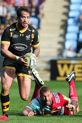 Danny Cipriani Wasps beats Chris Robshaw Harlequins 2016