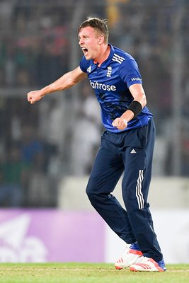 Jake Ball England 5 Wickets v Bangladesh ODI Dhaka 2016