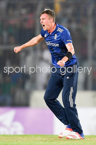 Jake Ball England 5 Wickets v Bangladesh ODI Dhaka 2016