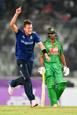 Jake Ball England v Bangladesh ODI Dhaka 2016