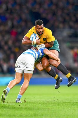 Samu Kerevi Australia v Argentina Twickenham 2016