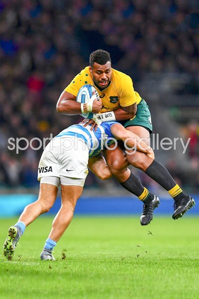 Samu Kerevi Australia v Argentina Twickenham 2016