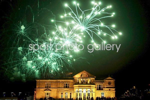 Fireworks display at St Andrews 2016