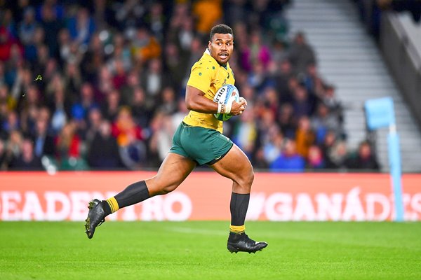 Samu Kerevi Australia try v Argentina Twickenham 2016