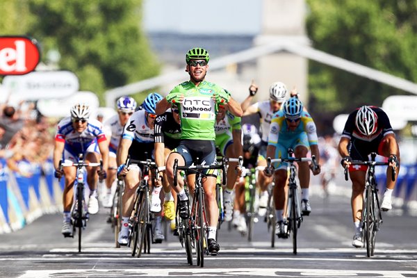 Mark Cavendish Paris win Tour 2011