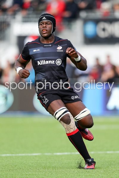 Maro Itoje Saracens v Wasps Allianz Park 2016
