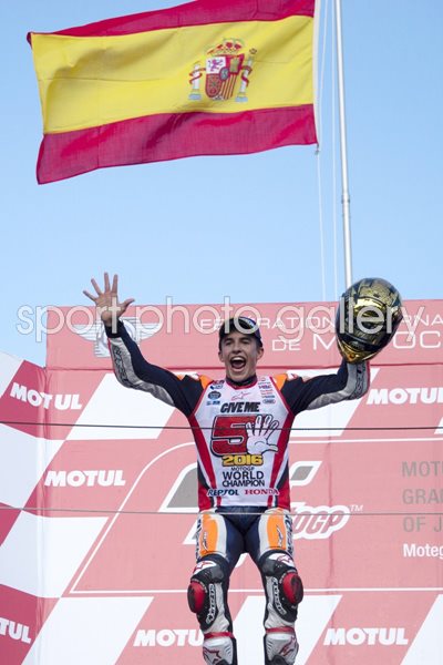 Marc Marquez MotoGP 2016 Champion