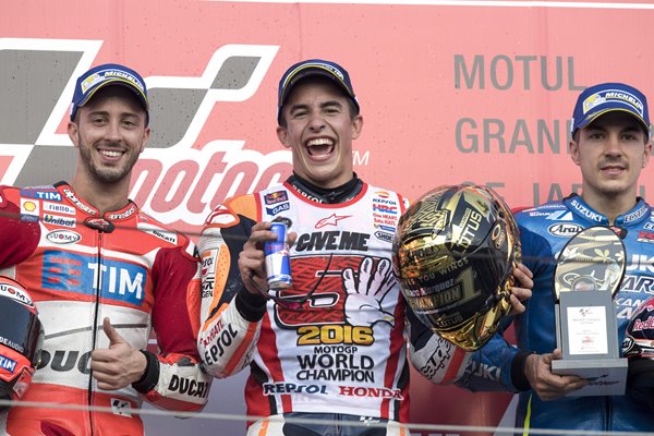 Marc Marquez MotoGP of Japan 2016 Winner